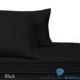 Quahog Bay V-Berth Boat Sheets - Black Sheet Set