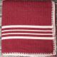 Marmara Imports Turkish Farmer's Stitch Bordeaux Throw