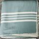 Marmara Imports Turkish Farmer's Stitch Sea Green Throw