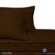 Quahog Bay V-Berth Boat Sheets - Chocolate Sheet Set