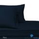 Quahog Bay V-Berth Boat Sheets - Navy Sheet Set