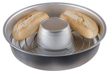 Omnia Stove Top Oven cooking pan with Wire Rack