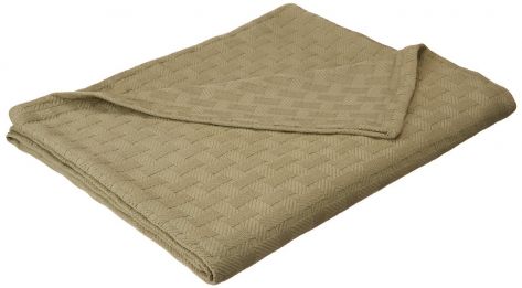 Quahog Bay Universal 100% Cotton V-Berth Sage Blanket