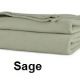 Quahog Bay Universal Fleece V-Berth Sage Fleece Blanket