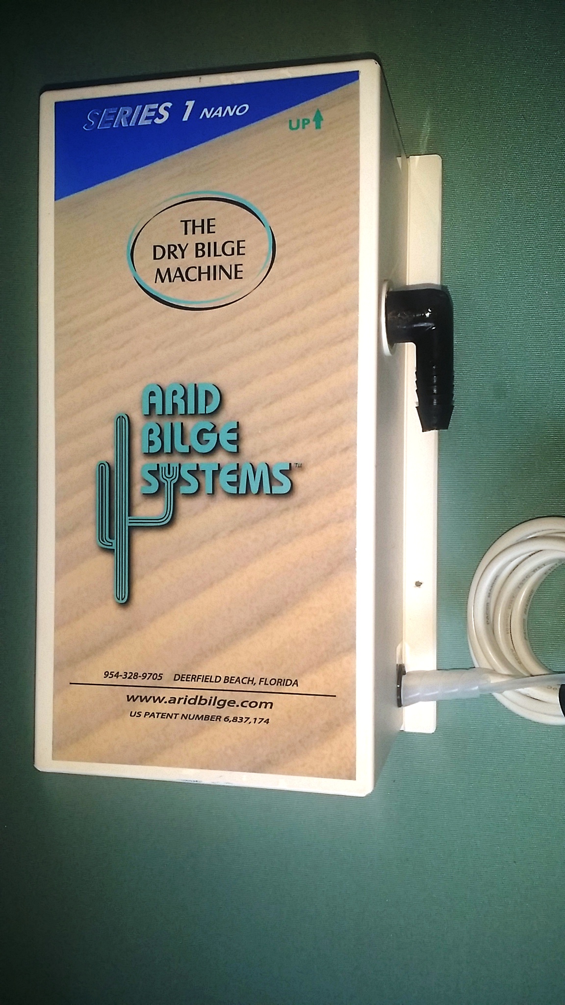 Arid Bilge System Series 1 Bilge Vacuum - have a dry bilge all the time Arid Bilge System Series 1 Bilge Vacuum - have a dry bilge all the time